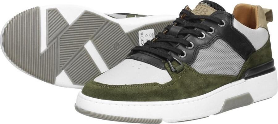 Sub55 Veterschoenen Laag Veterschoenen Laag Groen - Foto 8