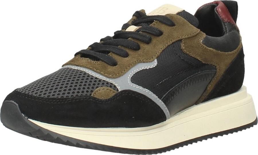 Sub55 Veterschoenen Laag Veterschoenen Laag zwart - Foto 4