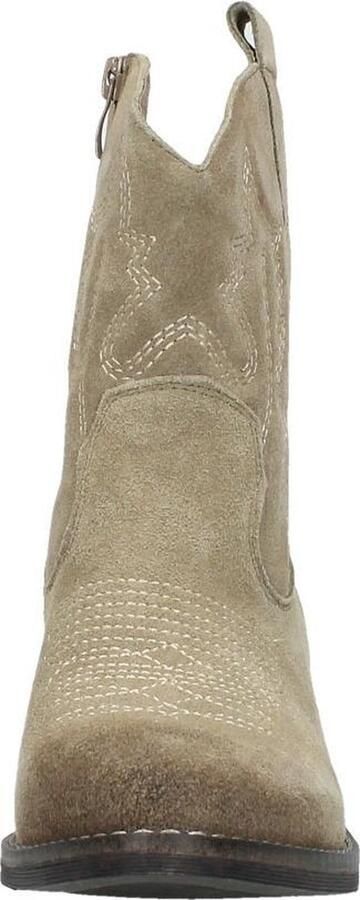Sub55 Western boots Enkellaarsjes Hak beige - Foto 5