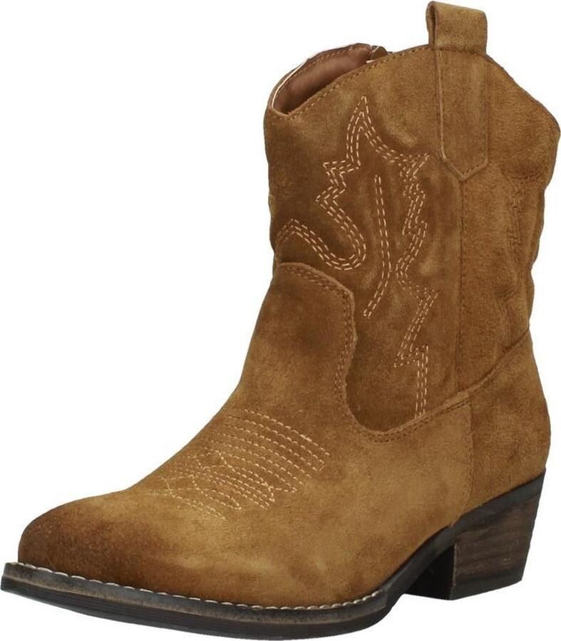 Sub55 Western boots Enkellaarsjes Hak cognac - Foto 3