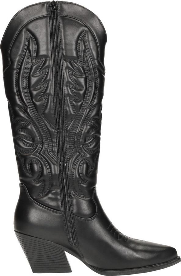 Sub55 Western boots Kuit Laarzen zwart