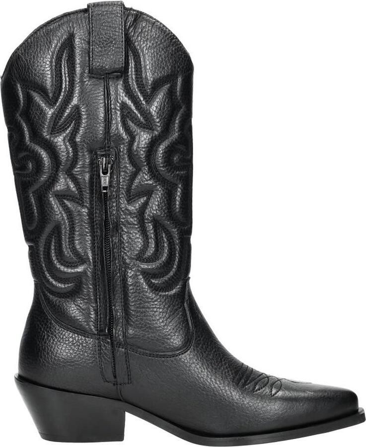 Sub55 Western boots Kuit Laarzen zwart