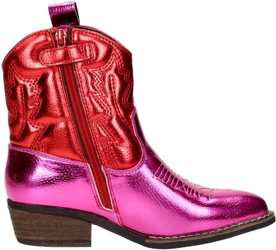 Sub55 Western laarsjes Enkellaarsjes Roze - Foto 2