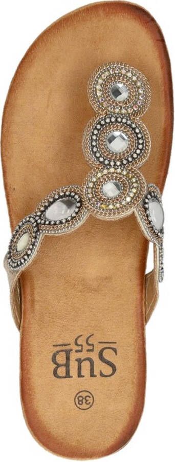 Sub55 Teenslippers Goudkleur