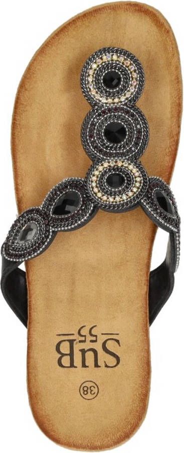 Sub55 Teenslippers Zwart