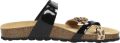 Sub55 Teenslippers Zwartlak - Zwart