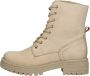 Sub55 Veterschoen hoog Veterschoen hoog beige - Thumbnail 1