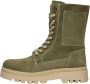 Sub55 Veterschoen hoog Veterschoen hoog Groen - Thumbnail 1