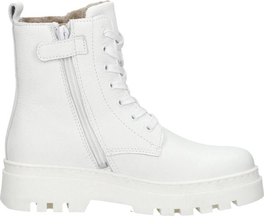 Sub55 Veterschoen hoog Veterschoen hoog Wit