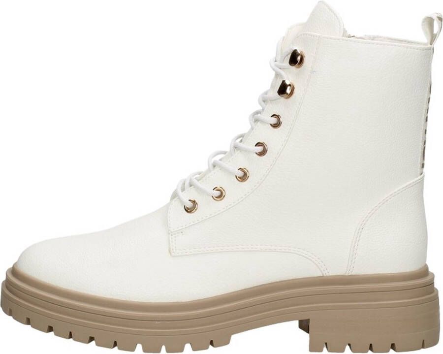 Sub55 Veterschoenen Hoog Veterschoenen Hoog gebroken wit