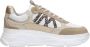 Sub55 Veterschoenen Laag Veterschoenen Laag Beige - Thumbnail 1