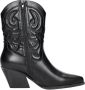 Sub55 Western boots Enkellaarsjes Hak zwart - Thumbnail 1