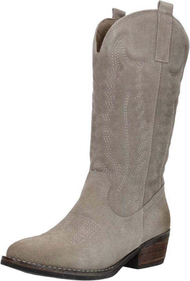 Sub55 Western boots Kuit Laarzen beige