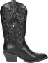 Sub55 Western boots Kuit Laarzen Zwart - Thumbnail 1