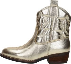 Sub55 Western laarsjes Enkellaarsjes goudkleur