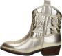 Sub55 Western laarsjes Enkellaarsjes goudkleur - Thumbnail 1