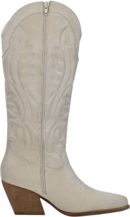 Sub55 Western laarzen Kuit Laarzen Beige