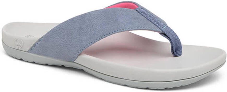 Suecos Havsand slippers dames denim ergonomisch ondersteunend voetboog- en middenvoetsbeensteun voorkomt wrijving en drukpunten schokabsorberend stevige grip lichtgewicht flexibel