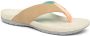 Suecos Havsand slippers dames beige ergonomisch ondersteunend voetboog- en middenvoetsbeensteun voorkomt wrijving en drukpunten schokabsorberend stevige grip lichtgewicht flexibel - Thumbnail 2