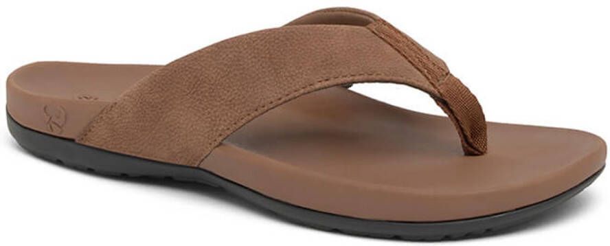 Suecos Havsand slippers en bruin unisex ergonomisch ondersteunend voetboog- en middenvoetsbeensteun voorkomt wrijving en drukpunten schokabsorberend stevige grip lichtgewicht flexibel