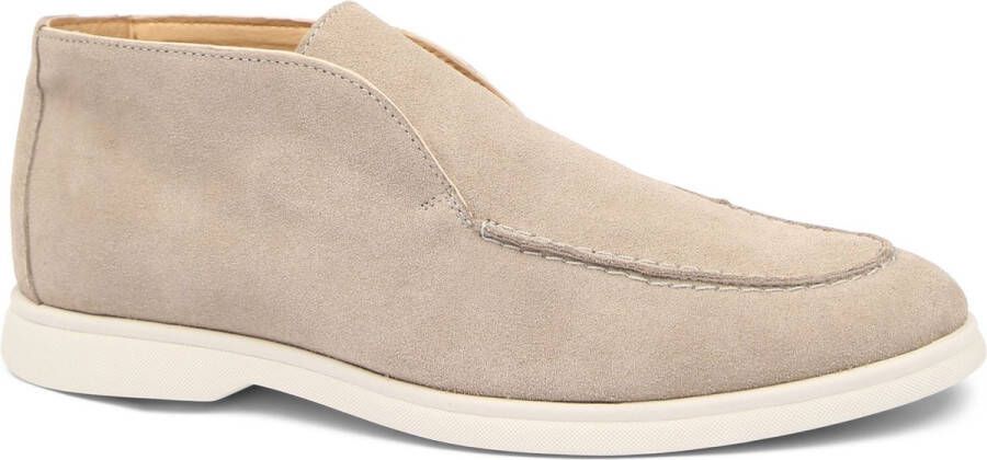 Suitable Ace Loafers Beige Suede Heren