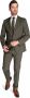 Suitable SINGLES DAY! Kostuum Piga Marlane Groen Heren Slim-fit - Thumbnail 3