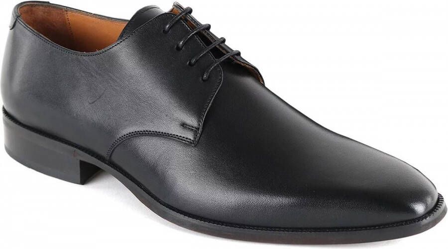 Suitable Leren Derby Herenschoen Zwart Schoen cm Leer Heren Veterschoenen