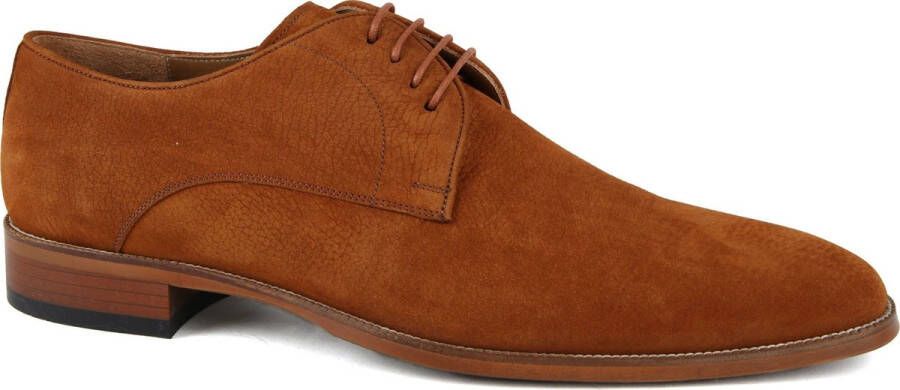 Suitable Leren Herenschoen Cogna Suede Leer Heren Veterschoenen