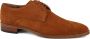 Suitable Leren Herenschoen Cognac 740 Schoen cm Suede Leer Heren Veterschoenen - Thumbnail 1