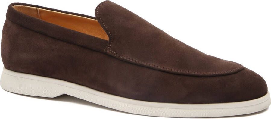 Suitable Loafers Bruin Suede Heren