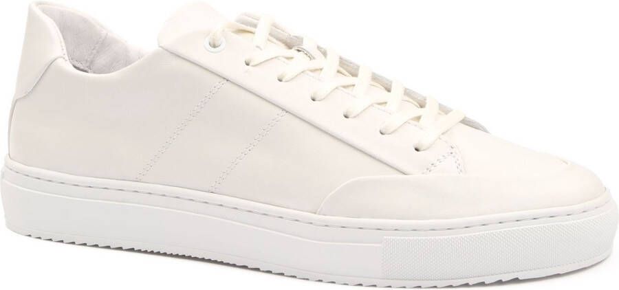 Suitable Nubuck Skave Sneaker Wit Schoen cm Leer Heren Veterschoenen