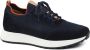 Suitable Sneaker Suede Navy Heren Sneakers - Thumbnail 1