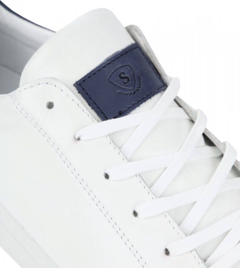 Suitable Sneaker Wit Schoen cm Leer Heren Veterschoenen