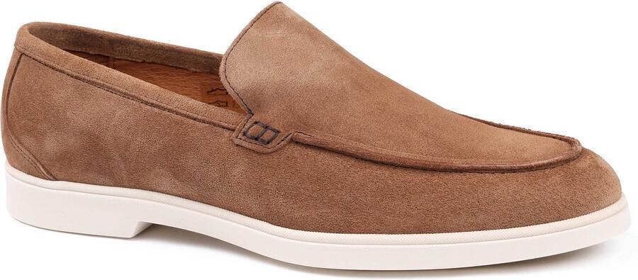 Suitable Napoli Loafers Camel Heren Instappers