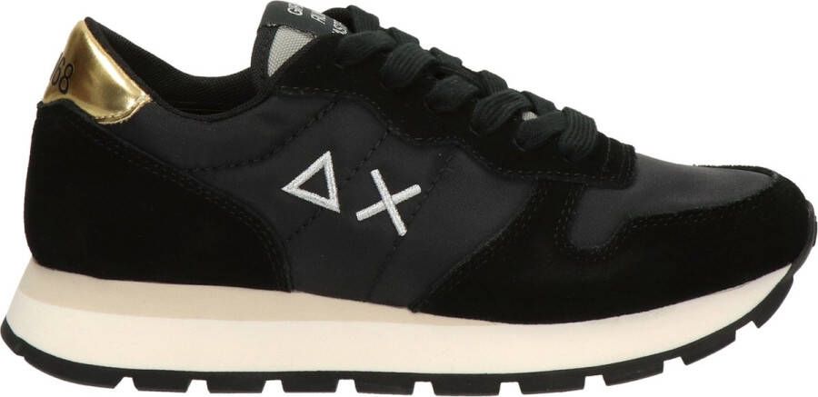 Sun68 Sun 68 Ally Gold dames sneaker Zwart