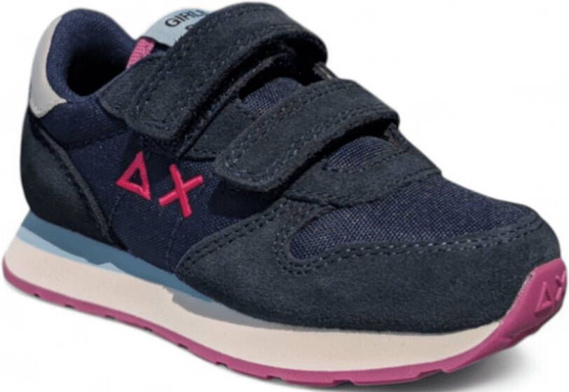 Sun 68 Meisjes Sneaker Girl's Ally Solid Baby 07 Navy Blue Blauw