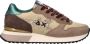Sun 68 Stargirl Glitter dames sneaker Beige multi - Thumbnail 1