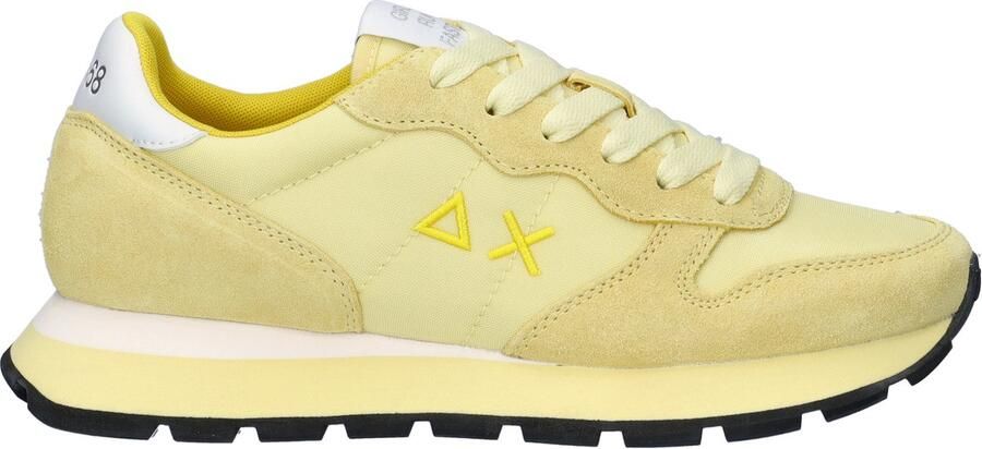 Sun 68 Dames Sneaker Ally Solid 32 Giallo Limone Geel - Foto 4