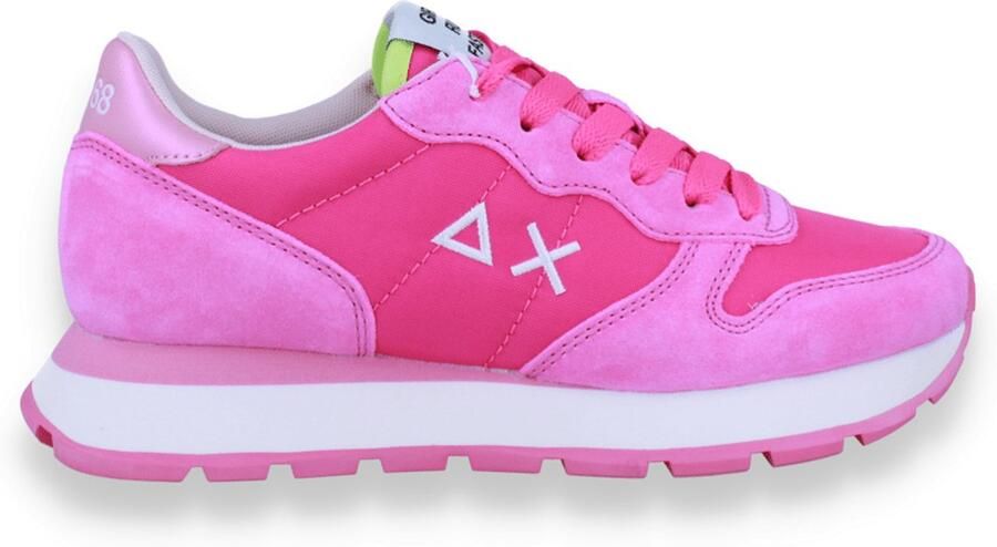 Sun 68 Dames Sneaker Ally Solid 20 Fuxia Fushia