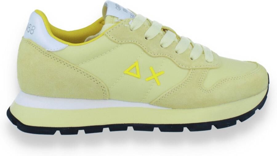 Sun 68 Dames Sneaker Ally Solid 32 Giallo Limone Geel - Foto 3