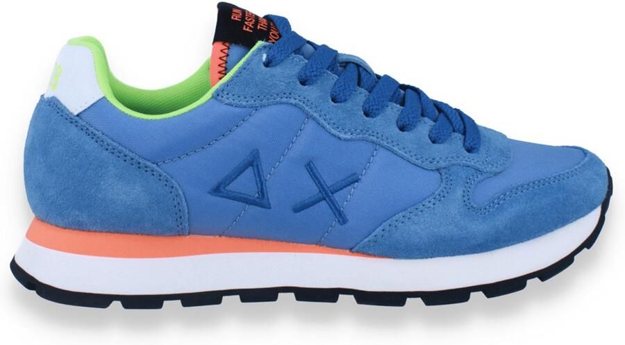 Sun 68 Heren Sneaker Tom Fluo 56 Avio Blauw