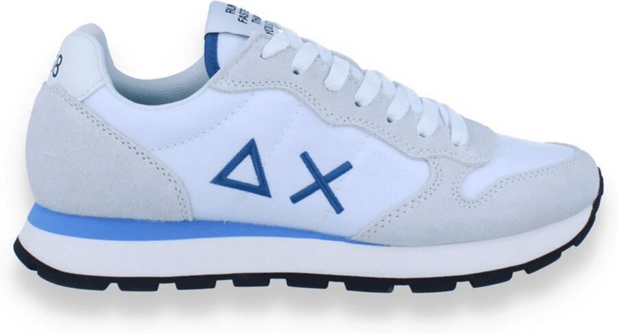 Sun 68 Heren Sneaker Tom Solid 01 Bianco Wit