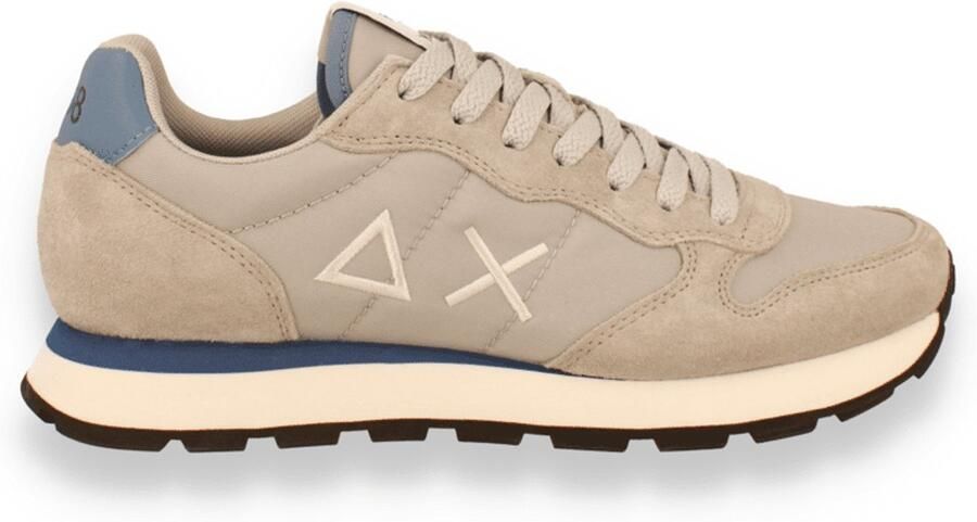 Sun 68 Heren Sneaker Tom Solid 06 Light Grey Grau
