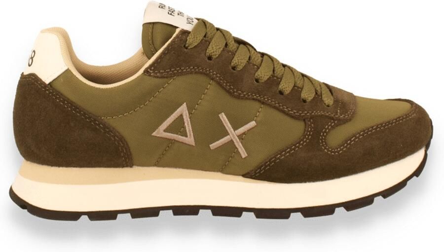 Sun 68 Heren Sneaker Tom Solid 19 Militare Kaki
