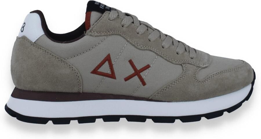 Sun 68 Heren Sneaker Tom Solid Beige