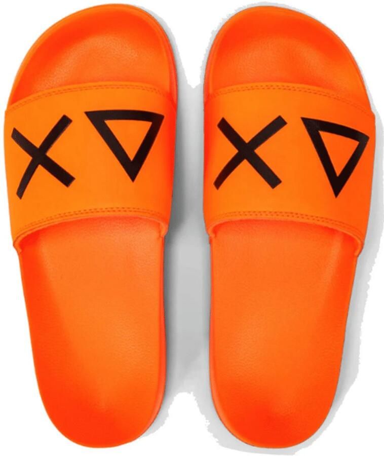 Sun 68 Kids Badslipper Orange Fluo Oranje