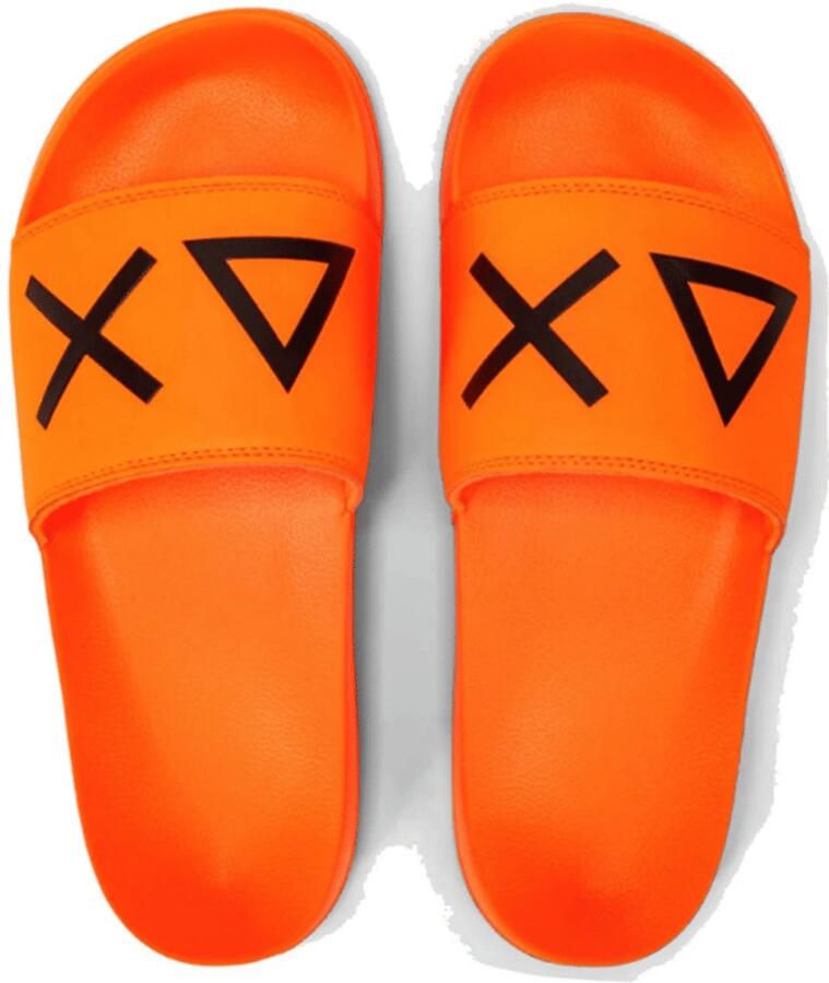 Sun 68 Kids Badslipper Orange Fluo Oranje