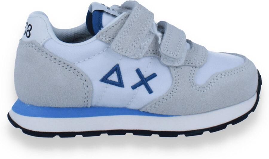 Sun 68 Kids Sneaker Boy's Tom Solid 01 Bianco Wit