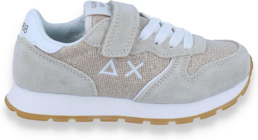 Sun 68 Meisjes Sneaker Girl's Ally Glitter Textile Kid Oro Goud