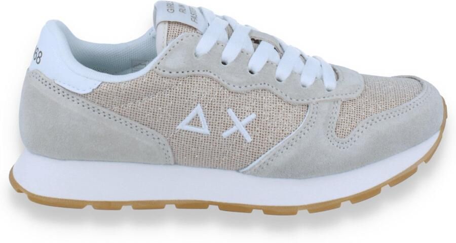 Sun 68 Meisjes Sneaker Girl's Ally Glitter Textile Teen Oro Goud